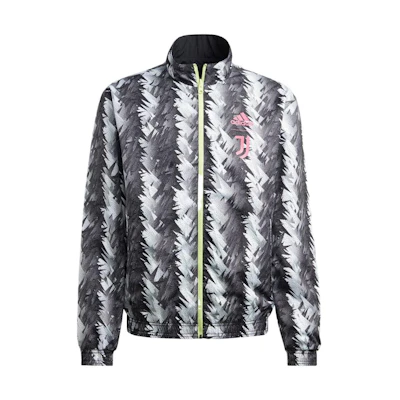 adidas Reversible Stand Collar Zip Jacket Japan Edition - Black HS9808-JAPAN