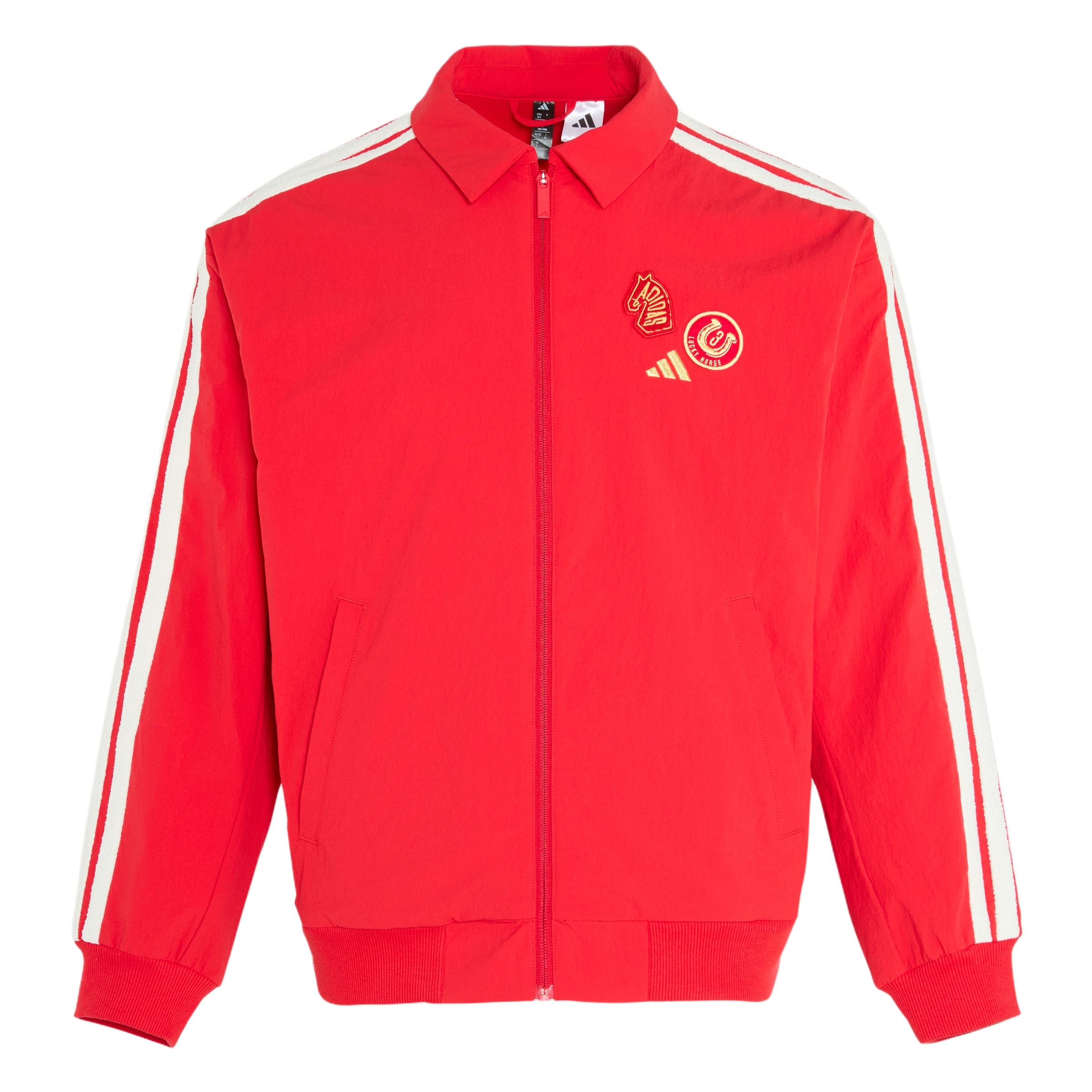 Order adidas Reversible Woven Jacket CNY Lunar New Year Water-Resistant Jacket KE4059