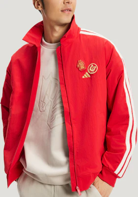 adidas Reversible Woven Jacket CNY Lunar New Year Water-Resistant Jacket KE4059 Shop adidas Reversible Woven Jacket CNY Lunar New Year Water-Resistant Jacket KE4059