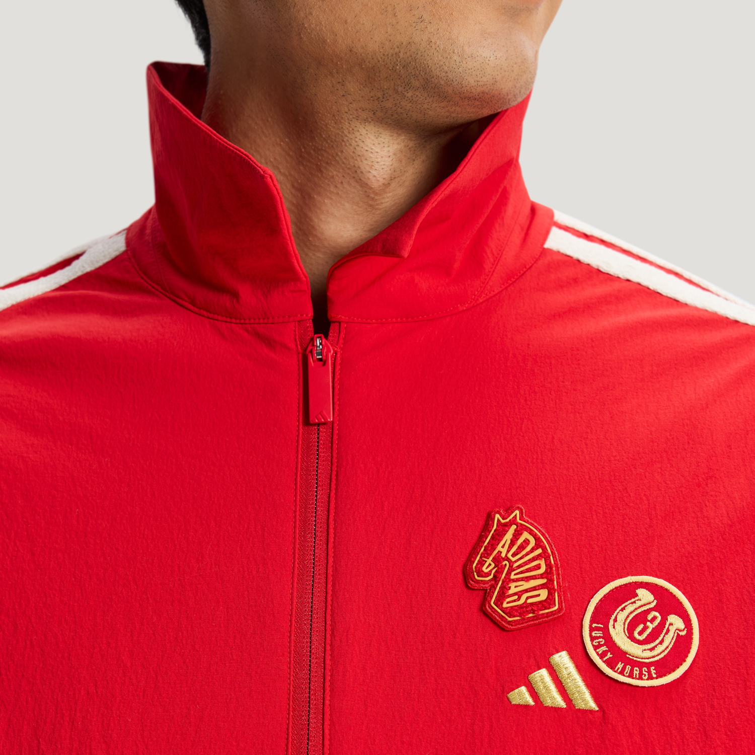 Sizing adidas Reversible Woven Jacket CNY Lunar New Year Water-Resistant Jacket KE4059