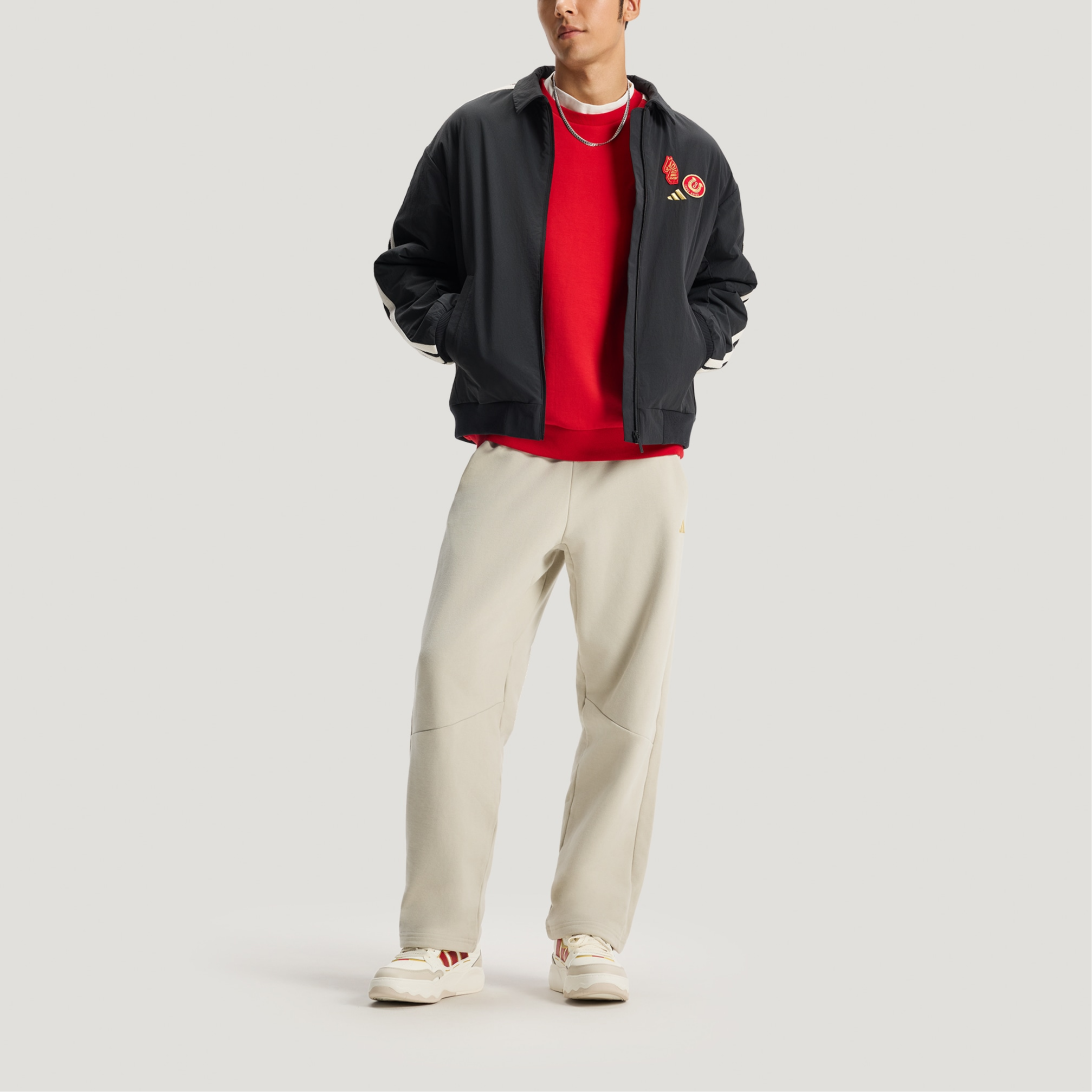 Details for Chaqueta Reversible adidas Año del Caballo Repelente al Agua Casual CNY. KE4057