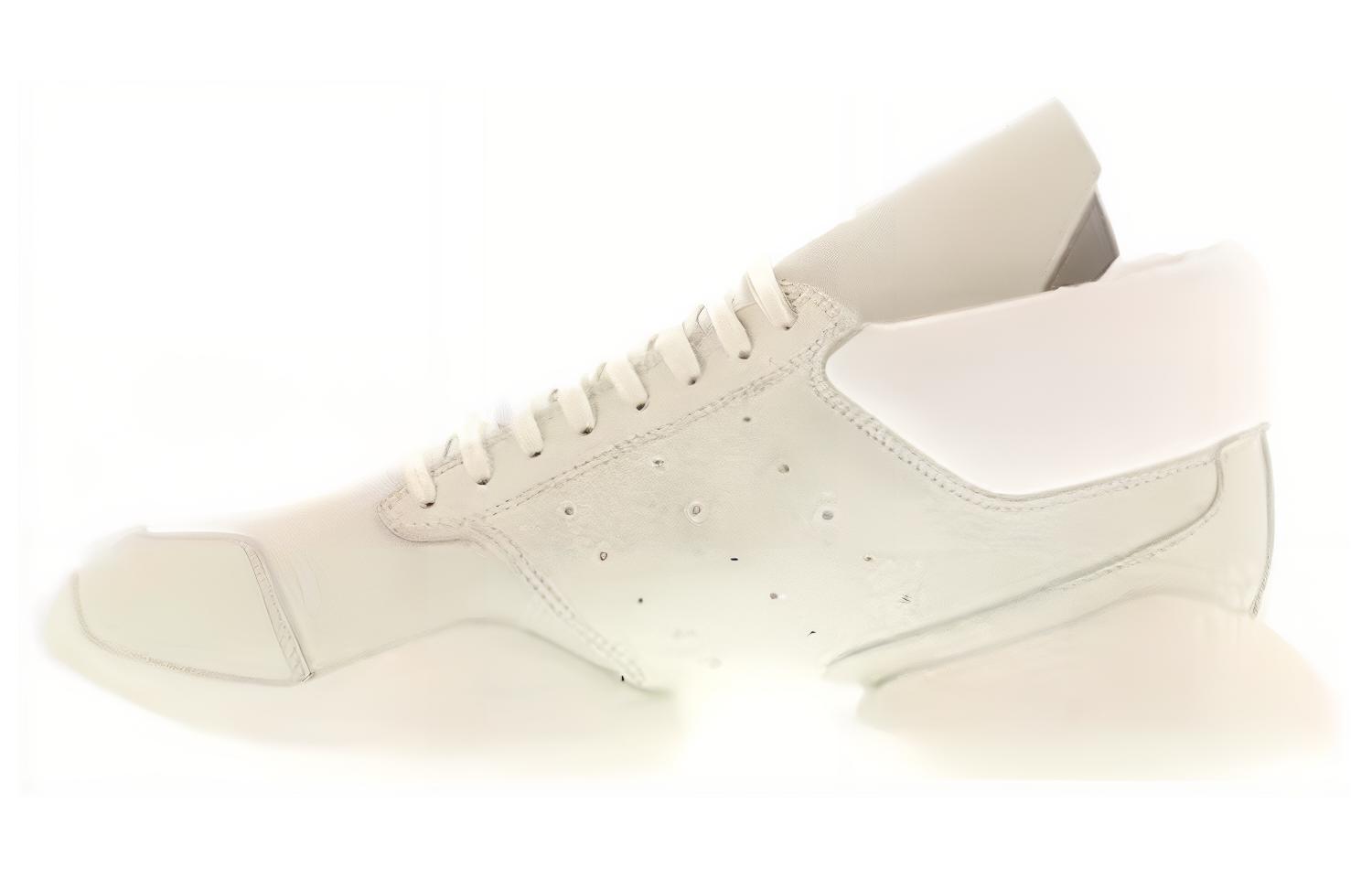adidas Rick Owens Tech Runner White Leather 'Milk' AQ2826