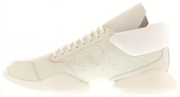 adidas Rick Owens Tech Runner White Leather 'Milk' AQ2826 adidas Rick Owens Tech Runner White Leather 'Milk' AQ2826