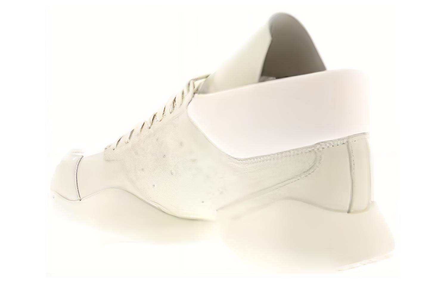 Shop adidas Rick Owens Tech Runner Wit Leer ''Milk'' AQ2826