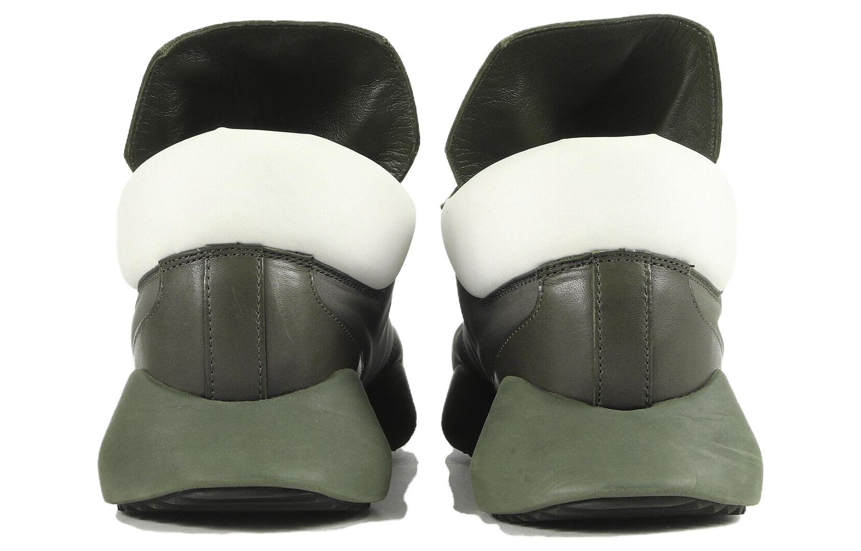 Purchase RICK OWENS RUNNER x adidas 橄欖綠 舒適百搭 防滑耐磨 低幫 跑步鞋 男款 深綠色