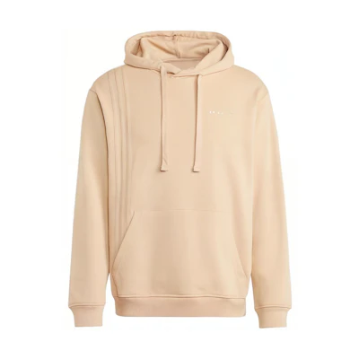 adidas RIFTA CITY BOY Pullover Hoodie Beige Logo Embroidery Drawstring IC8417