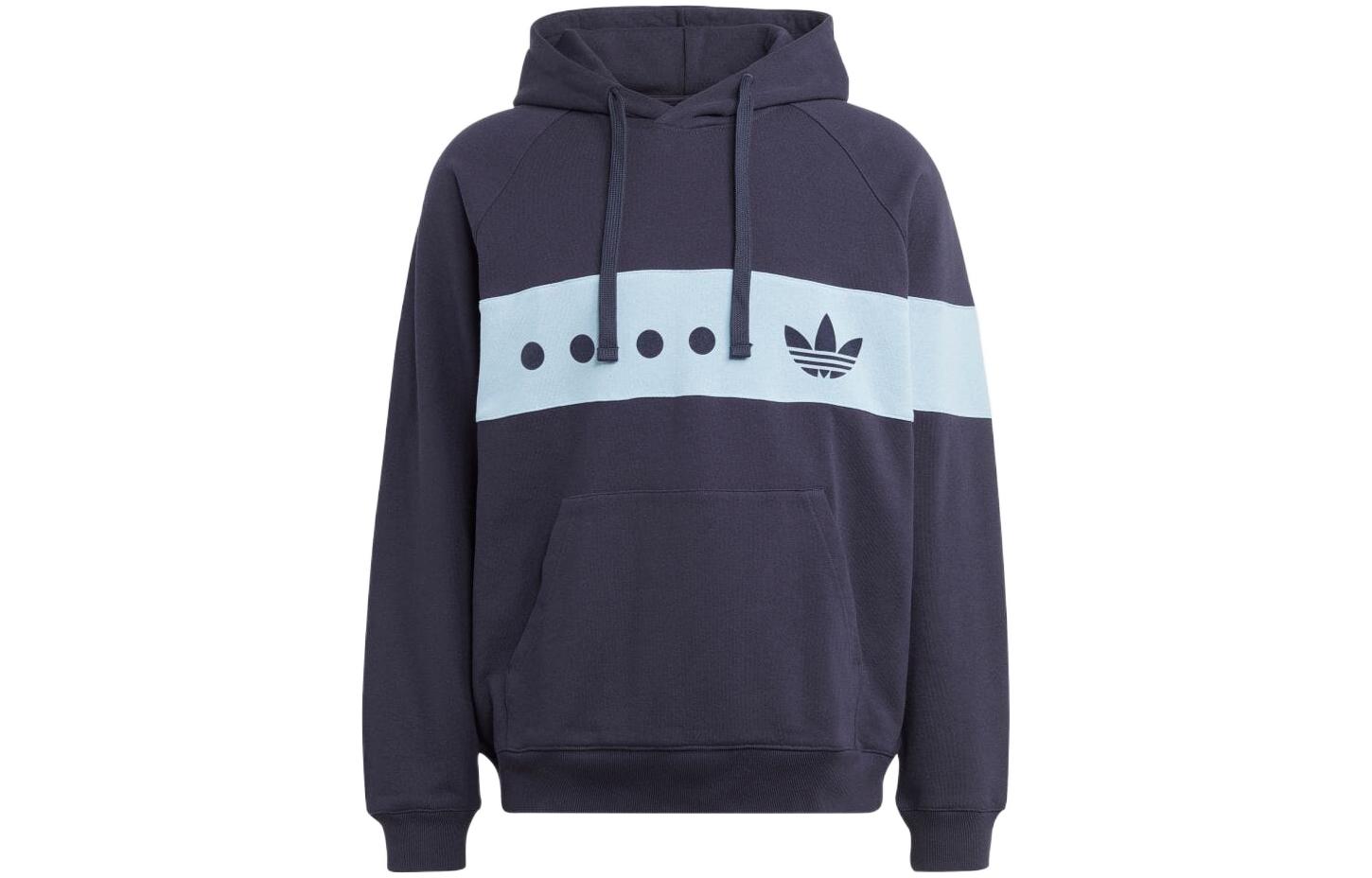 adidas RIFTA CITY BOY Pullover Sweatshirt Blue - Multicolor Logo Print IC8391