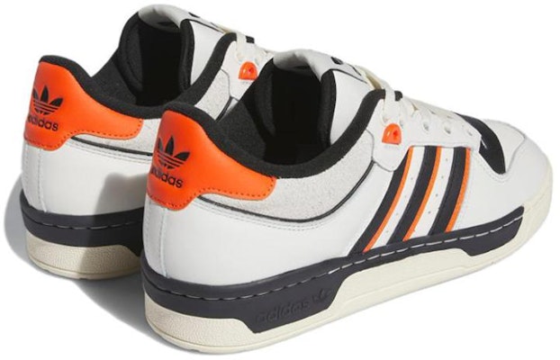 adidas Rivalry 86 Low 'Putih Hitam Jingga Impact' IE7140 Lookbook adidas Rivalry 86 Low 'Putih Hitam Jingga Impact' IE7140
