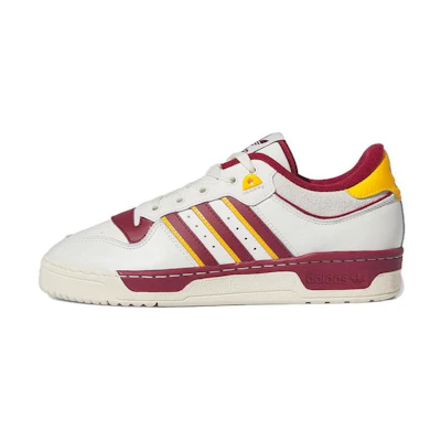 adidas Rivalry 86 Low 'White Collegiate Burgundy Crew Yellow'