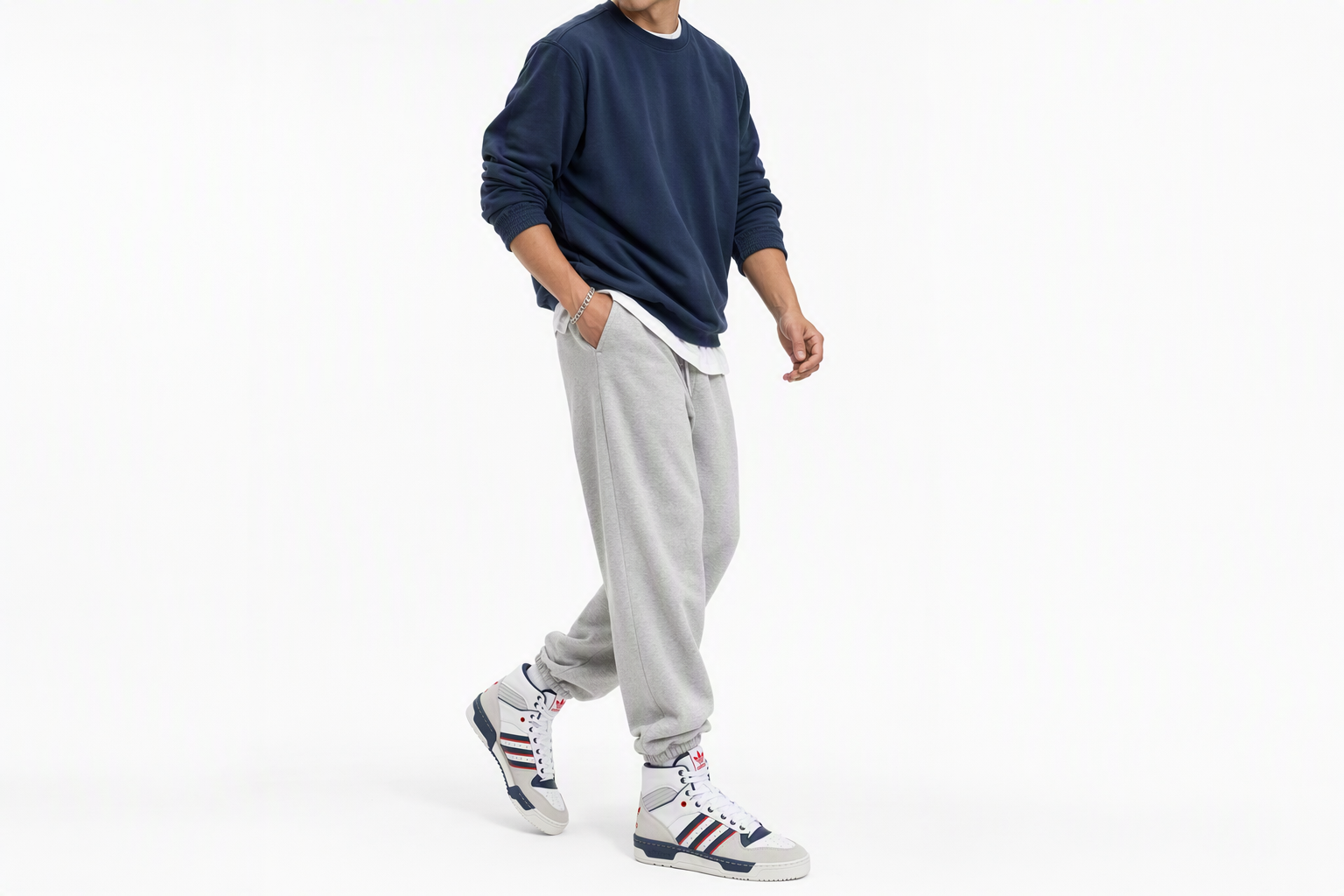 Order adidas Rivalry 'White Gray Blue' FV4921