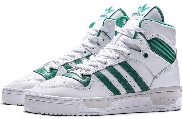 阿迪达斯 Rivalry Hi '烟绿色' EE4972 Lookbook 阿迪达斯 Rivalry Hi '烟绿色' EE4972