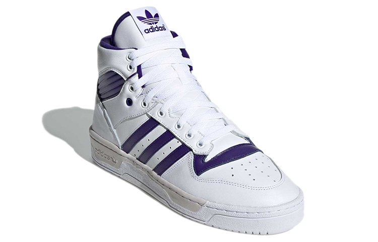 Lookbook adidas Rivalry High ''Wit Paars'' EE4973