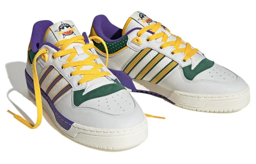 Lookbook adidas Rivalry Low 86 'Utah Jazz' Pria/Wanita Retro Fashion Sneakers IF8180