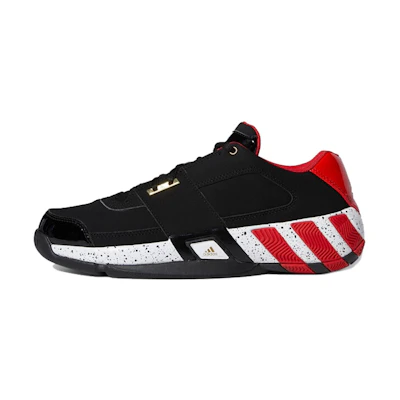 adidas Regulate Basketball Shoes 'Black Red'