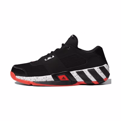 adidas Regulat Vintage basketball shoes 'Black Red'