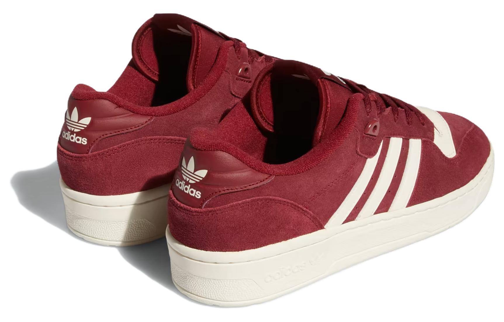 Shop adidas originals Rivalry 舒適百搭 防滑耐磨 低筒 板鞋 男款 紅色