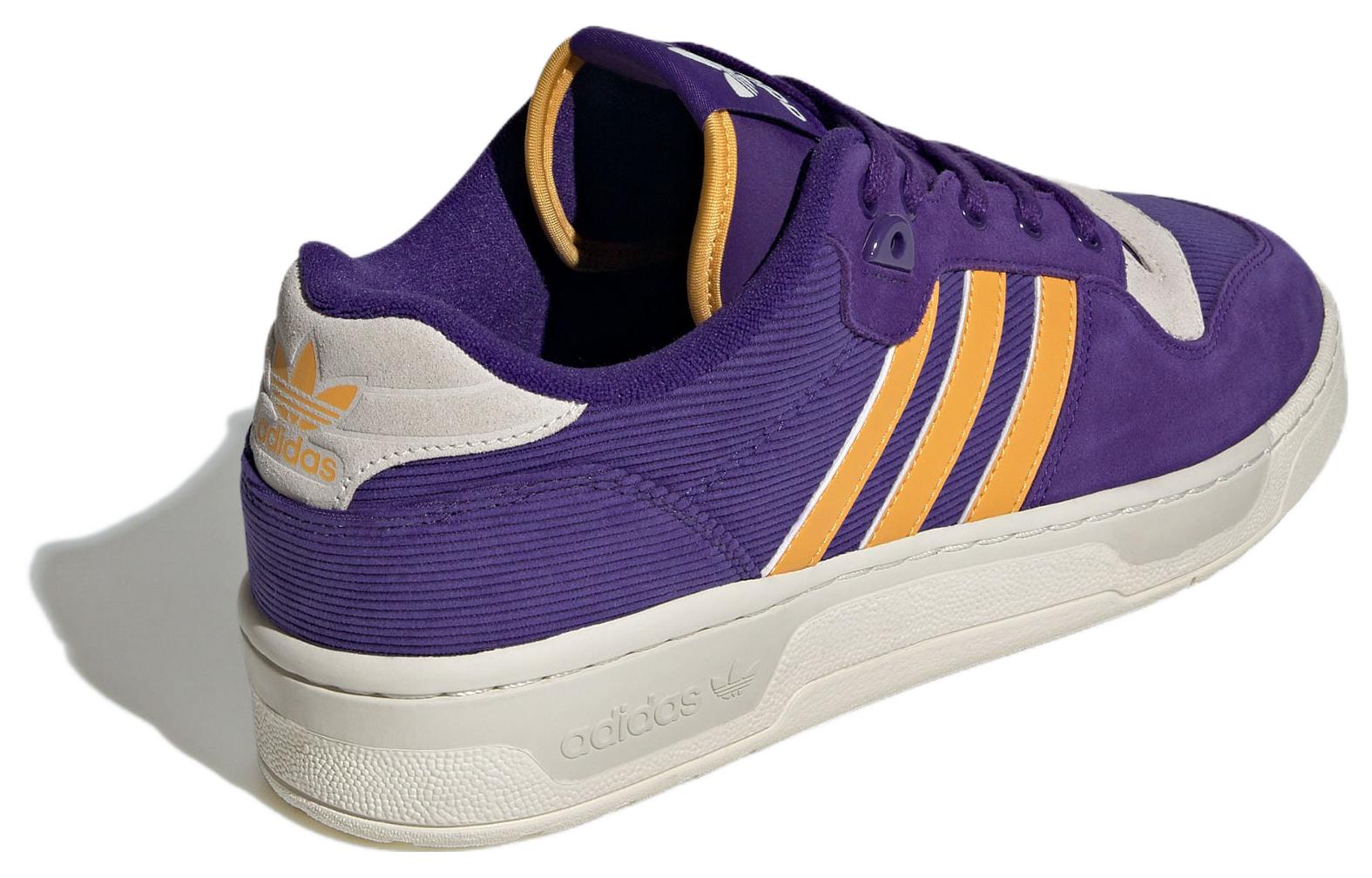 Lookbook 아디다스 라이벌 로우 "퍼플 빈티지 옐로우" ID8387