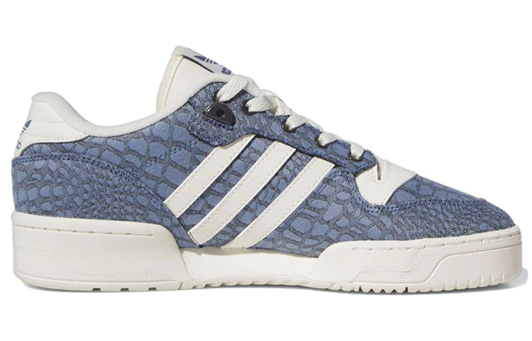 Order adidas Rivalry Low 'Snake Jacquard Pack - Crew Blue' Biru Ular. IE4871
