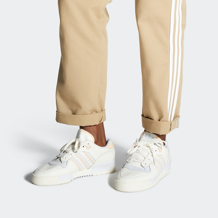 Details for adidas originals Rivalry Low 復古 休閒 低筒 板鞋 男女款 石膏白