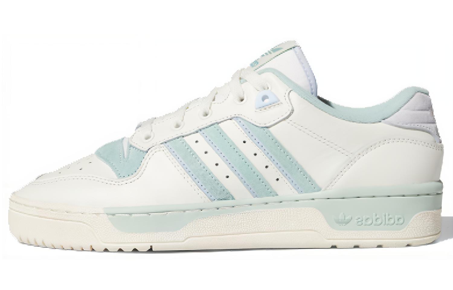 Buy adidas Originals Rivalry Low 防滑耐磨輕便 低筒 板鞋 男女同款 白綠