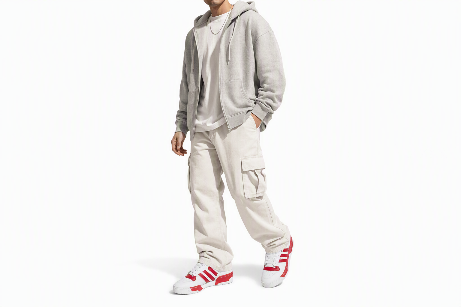 Order 阿迪达斯三叶草 Rivalry Low '白红配色' GZ9793
