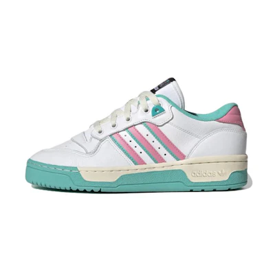 adidas Rivalry Low White Bliss Pink Mint Rush