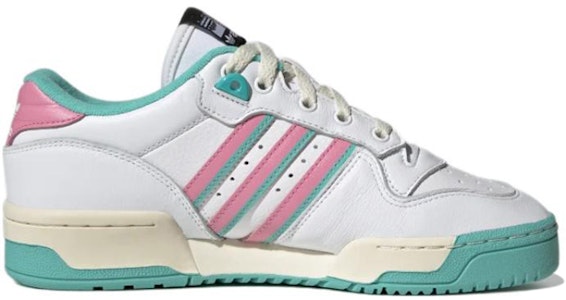 adidas Rivalry Low Putih Bliss Merah Jambu Pudina Rush HQ6877 Order adidas Rivalry Low Putih Bliss Merah Jambu Pudina Rush HQ6877