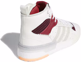Shop adidas Originals Rivalry RM 耐磨防滑 高幫 板鞋 男款 白紅