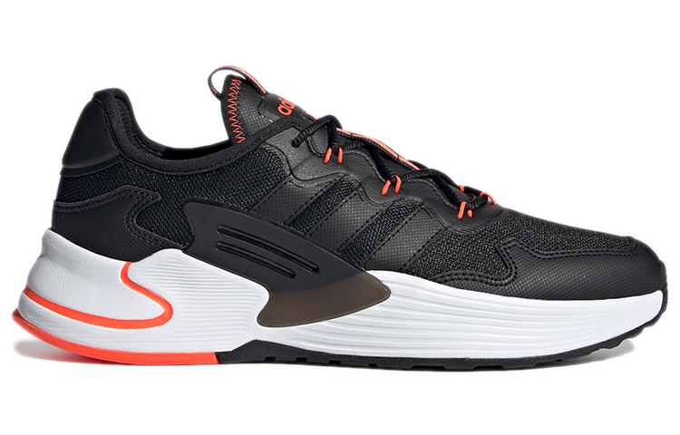 Order adidas neo Roamer 低筒運動休閒鞋 男款 黑橙