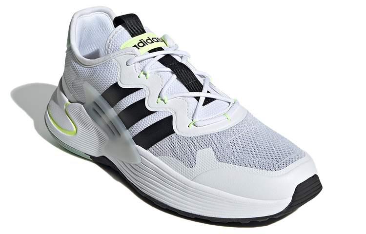 Lookbook アディダス ローマー 白黒緑 (Adidas Roamā Shiro Kuro Midori) FY6049