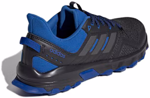 Shop adidas Rockadia Trail 舒適耐磨跑步鞋 黑藍