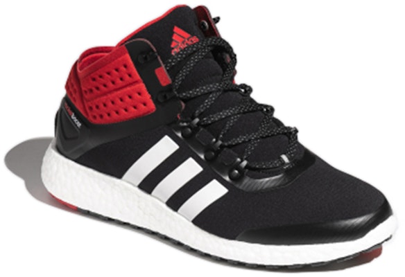 阿迪达斯 Rocketboost 中帮 黑/红/白 FV6324 Lookbook 阿迪达斯 Rocketboost 中帮 黑/红/白 FV6324