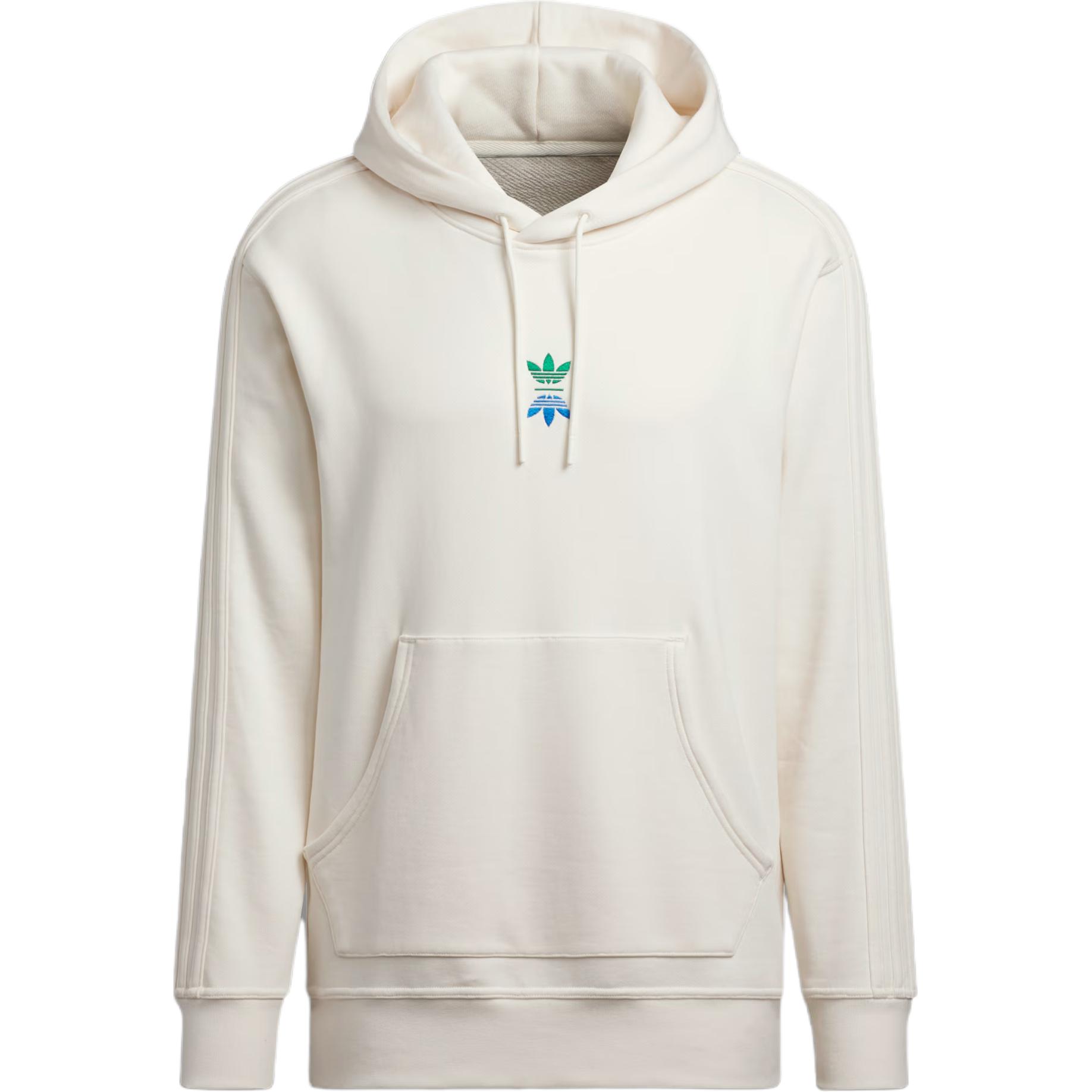 adidas Rolling Links FW24 Oversized Pullover Hoodie - Chalk White IT0136