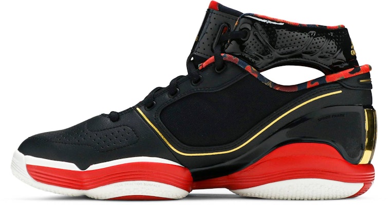 adidas Rose 1 Retro 'Forbidden City' Sepatu Basket Pria FW3137 Lookbook adidas Rose 1 Retro 'Forbidden City' Sepatu Basket Pria FW3137