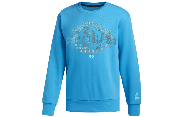 adidas Rose CR Star Wars Basketball Sweatshirt Blue FN3237