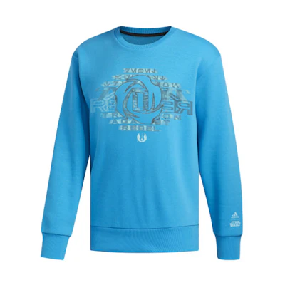 adidas Rose CR Star Wars Basketball Sweatshirt Blue FN3237