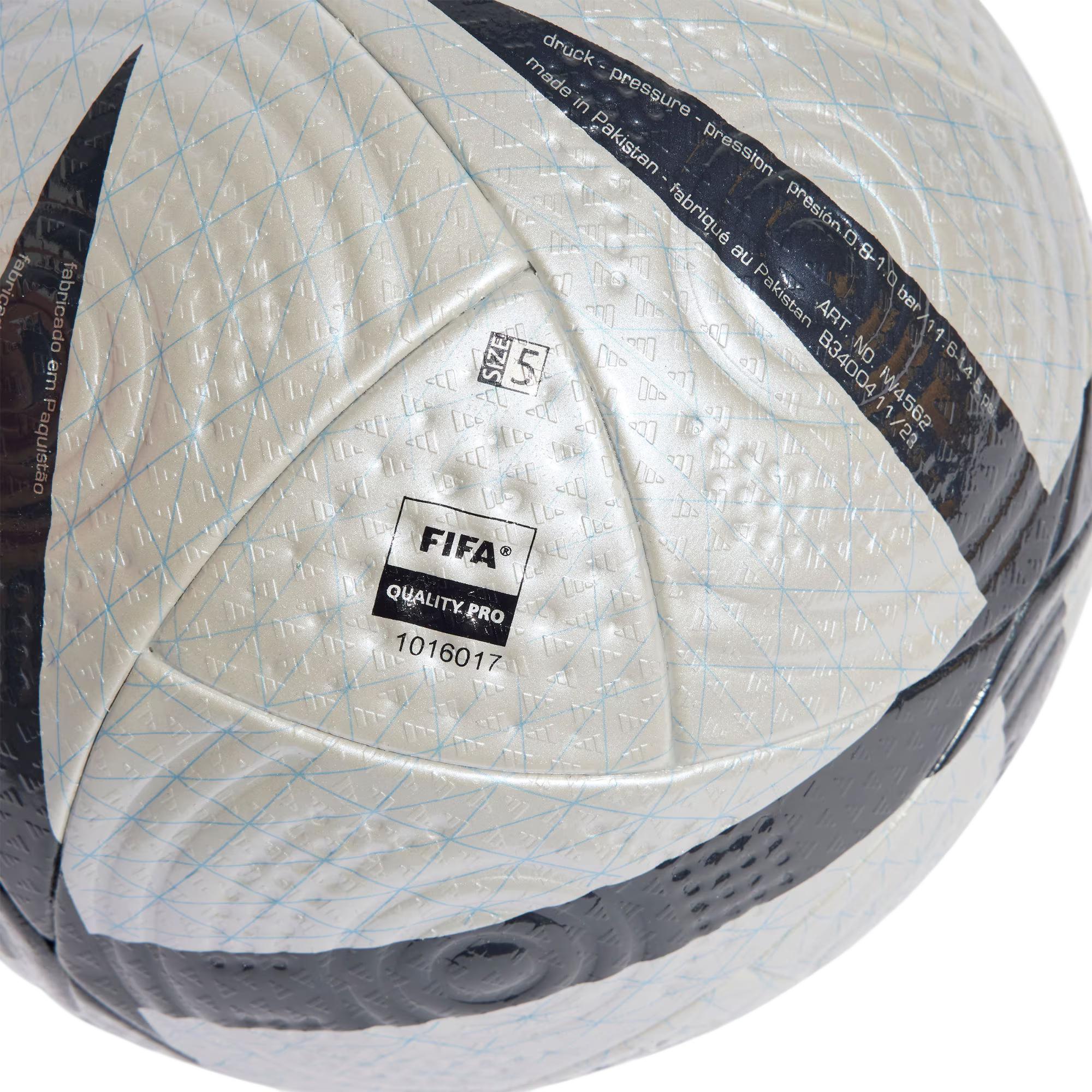 Details for 아디다스 로테이로 프로 축구공 매치 화이트 블랙 유니섹스 정품. iw4562