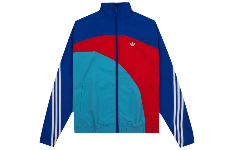 adidas Royal Blue Spliced Windbreaker Jacket FM1580