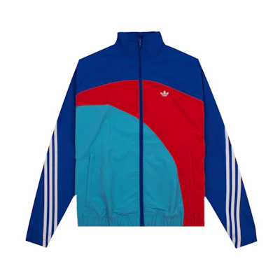 adidas Royal Blue Spliced Windbreaker Jacket FM1580