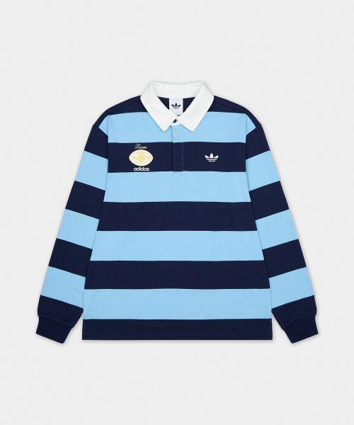 Adidas Rugby Polo Shirt - Blue LC8211