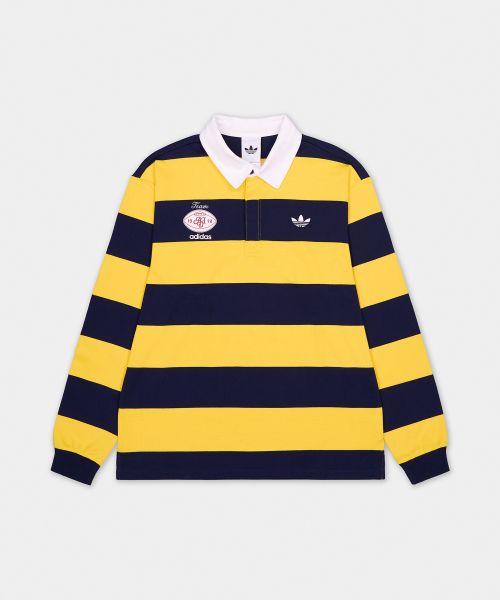 Adidas Rugby Polo Shirt - Yellow LC8212