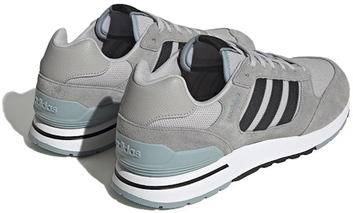 adidas neo RUN 80S 防滑耐磨輕便 低筒 跑步鞋 男款 灰黑 Shop adidas neo RUN 80S 防滑耐磨輕便 低筒 跑步鞋 男款 灰黑