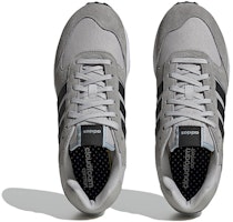 adidas neo RUN 80S 防滑耐磨輕便 低筒 跑步鞋 男款 灰黑 Purchase adidas neo RUN 80S 防滑耐磨輕便 低筒 跑步鞋 男款 灰黑