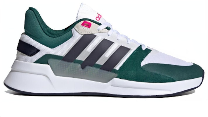 adidas neo RUN 90S 跑步鞋 男款 白綠 Order adidas neo RUN 90S 跑步鞋 男款 白綠