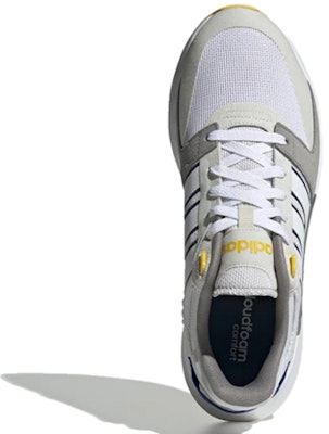 adidas neo RUN 90S 防滑耐磨 低筒 運動休閒鞋 男款 白棕 Shop adidas neo RUN 90S 防滑耐磨 低筒 運動休閒鞋 男款 白棕