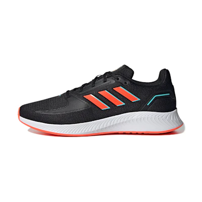 adidas Run Falcon 2.0 'Black Solar Red'