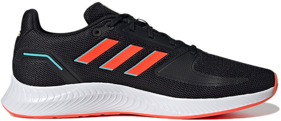 adidas Run Falcon 2.0 'Black Solar Red' H04539 Order adidas Run Falcon 2.0 'Black Solar Red' H04539