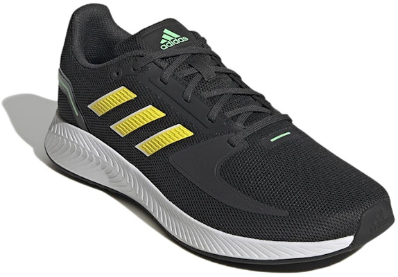 阿迪达斯 Runfalcon 2.0 '碳光黄' GV9555 Lookbook 阿迪达斯 Runfalcon 2.0 '碳光黄' GV9555