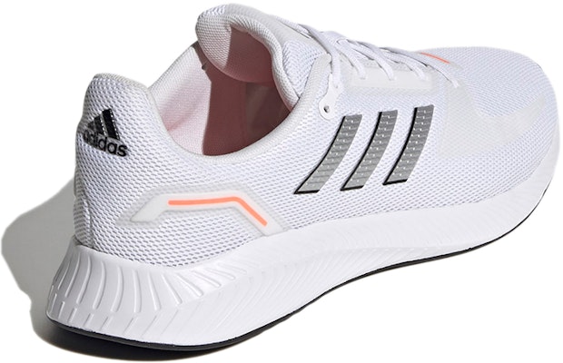adidas Runfalcon 2.0 'White Silver Metallic' FY5944 Shop adidas Runfalcon 2.0 'White Silver Metallic' FY5944