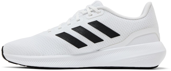 阿迪達斯 Runfalcon 3.0 Cloudfoam Low '白黑' HQ3789 Lookbook 阿迪達斯 Runfalcon 3.0 Cloudfoam Low '白黑' HQ3789